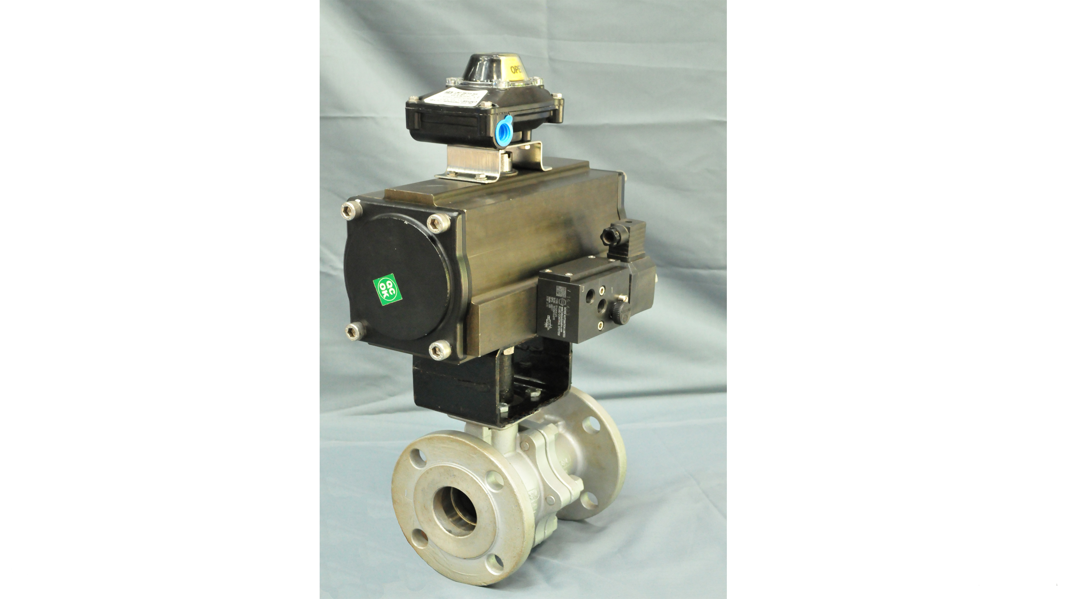 Pneumatic Rack & Pinion Actuator with Ball Valve